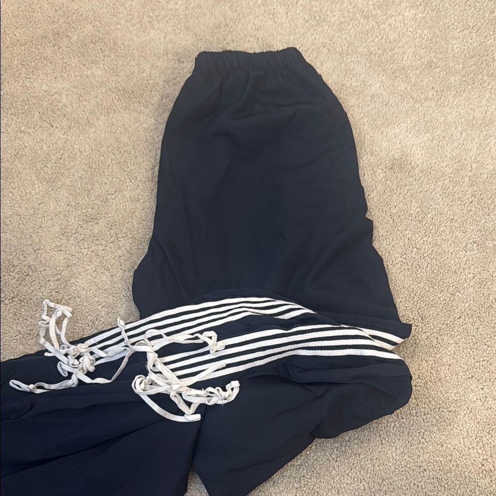 Navy Blue Pants Cargos with bowe’s